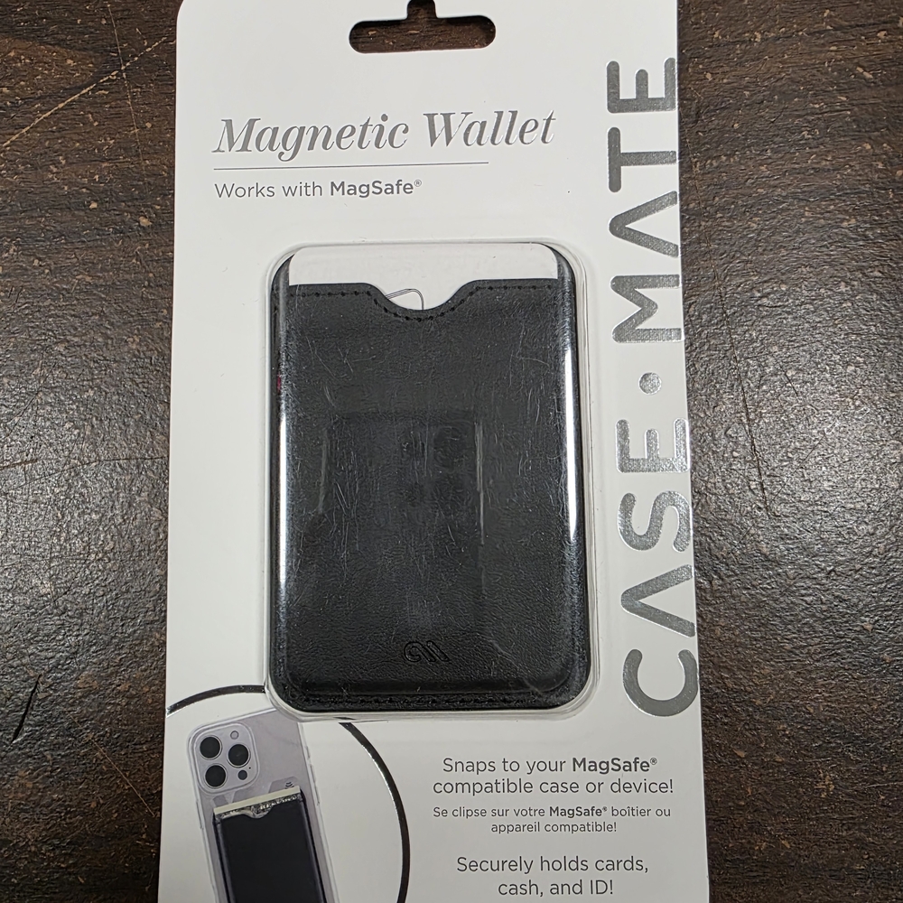 Case-Mate Magnetic Wallet for MagSafe - Black